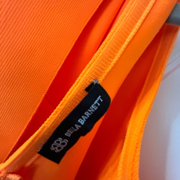 Bella Barnett Orange bodycon dress - Picture 9 of 9